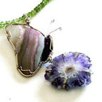 Dale Armstrong's Inspiration Comes from Everywhere and Every Thing - , Wire Jewelry Design, Design, , Butterfly pendant